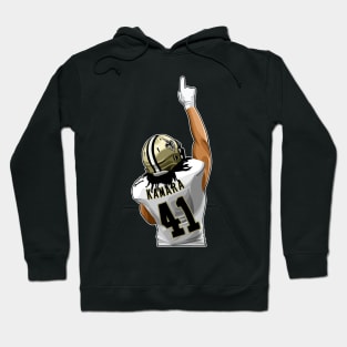 Alvin Kamara #41 Celebrates Touchdown Hoodie